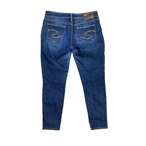Silver Jeans Suki Jegging W29 X L29 Mid-Wash Slim Fit Buckle